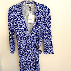 Diane von Furstenberg Mini Wrap Dress with Shorts